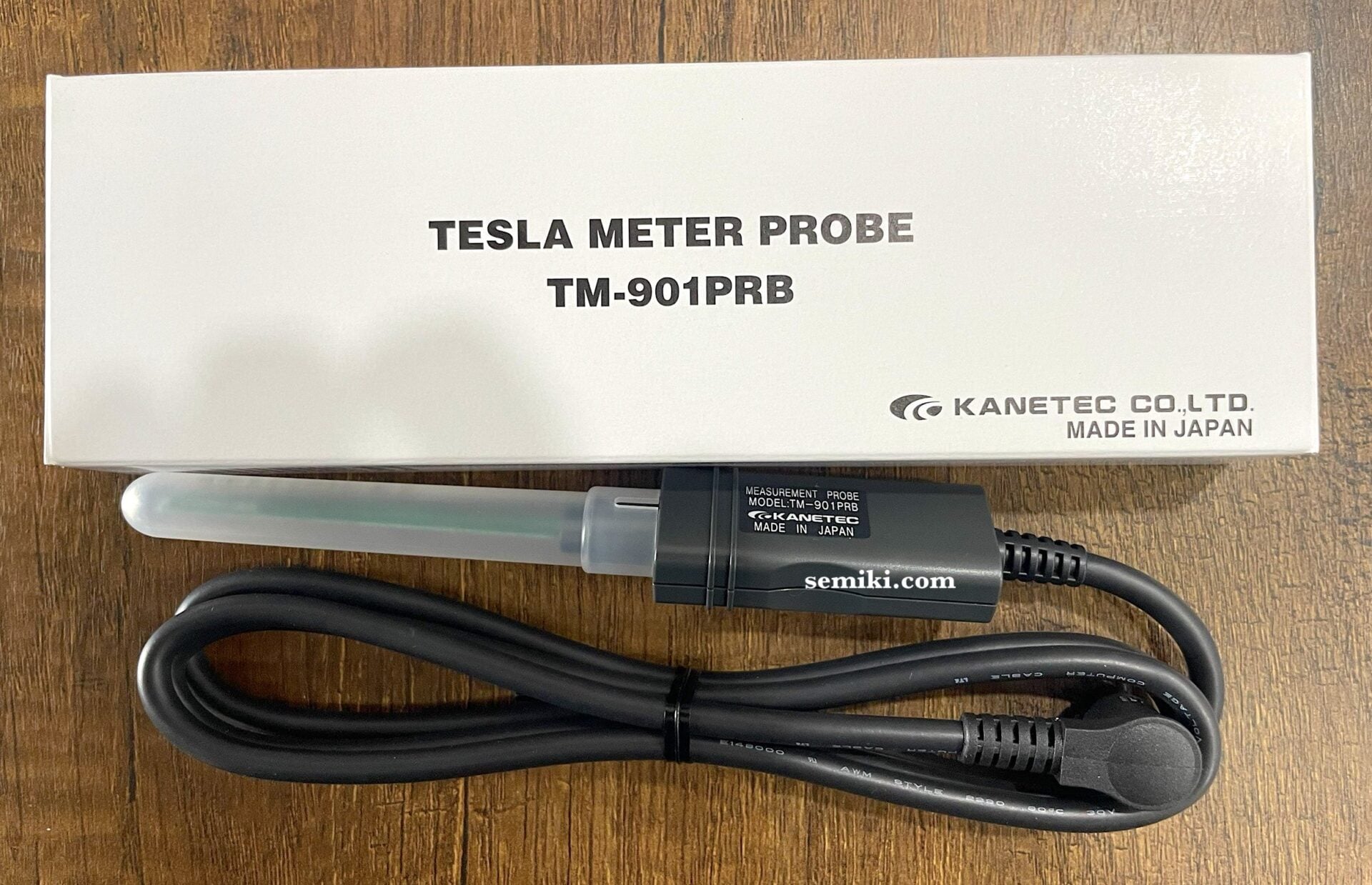 Ảnh minh họa ĐẦU DÒ ĐO TỪ TÍNH KANETEC TM-901PRB (0-3000.0mT) 1