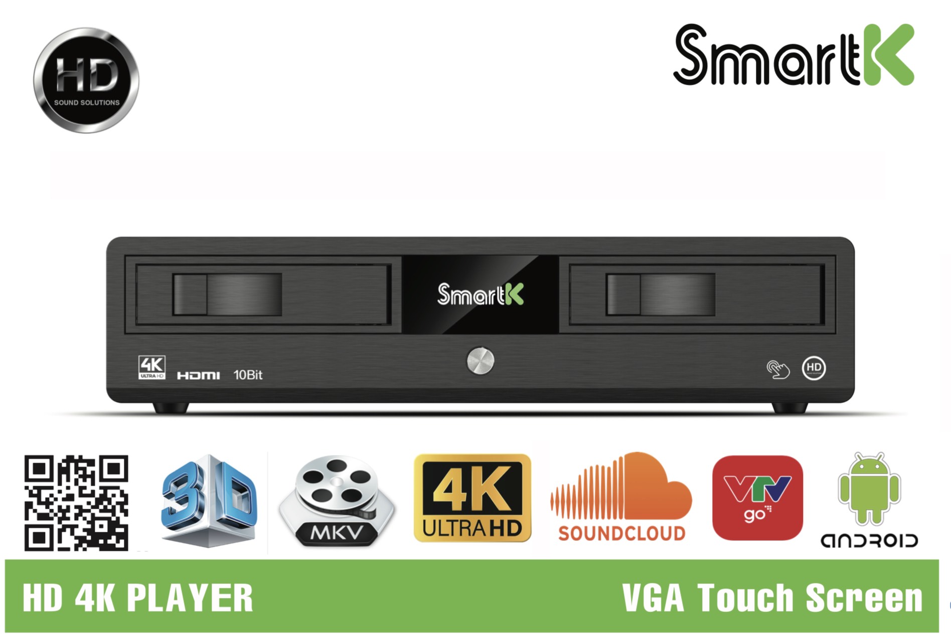 Ảnh minh họa Đầu SmartK Limited 2 khay ổ cứng - ổ cứng 4TB 1