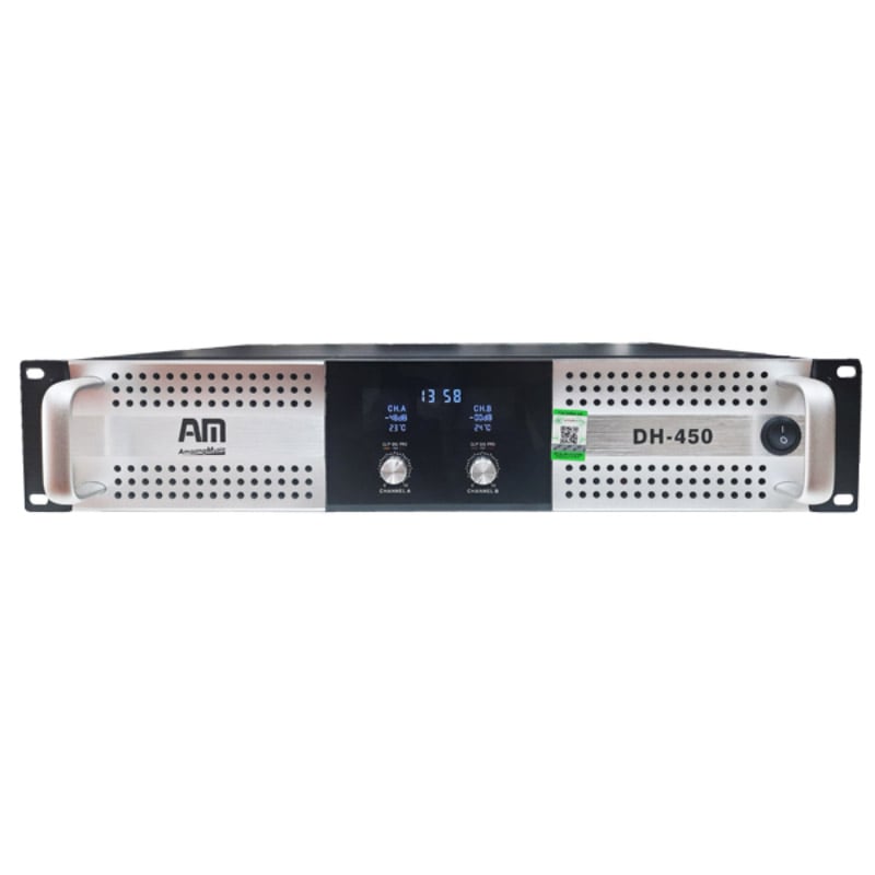 Đẩy công suất AM DH450, 450W x 2 kênh