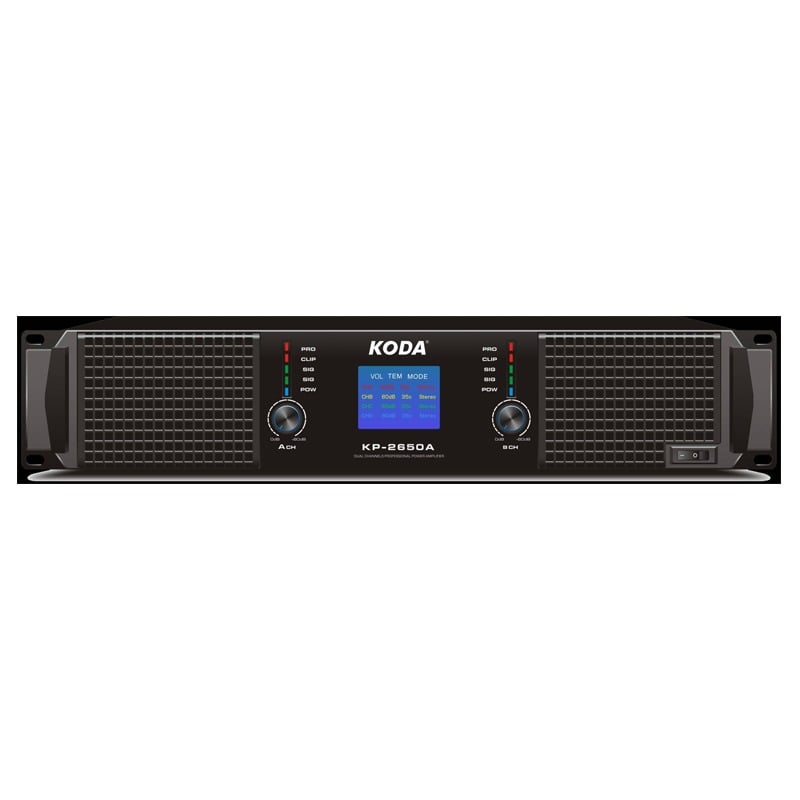 Ảnh minh họa Đẩy Công Suất Koda KP2650A, 2 kênh, Công suất 650W 1