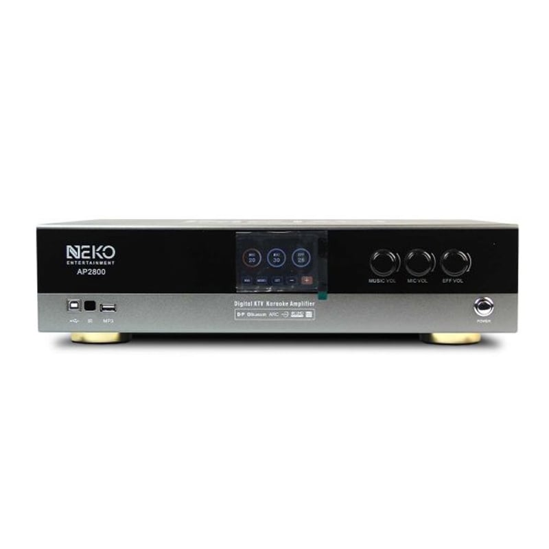 Ảnh minh họa Đẩy Công Suất Liền Vang Neko AP2800, 2 kênh, 800W, Optical 1