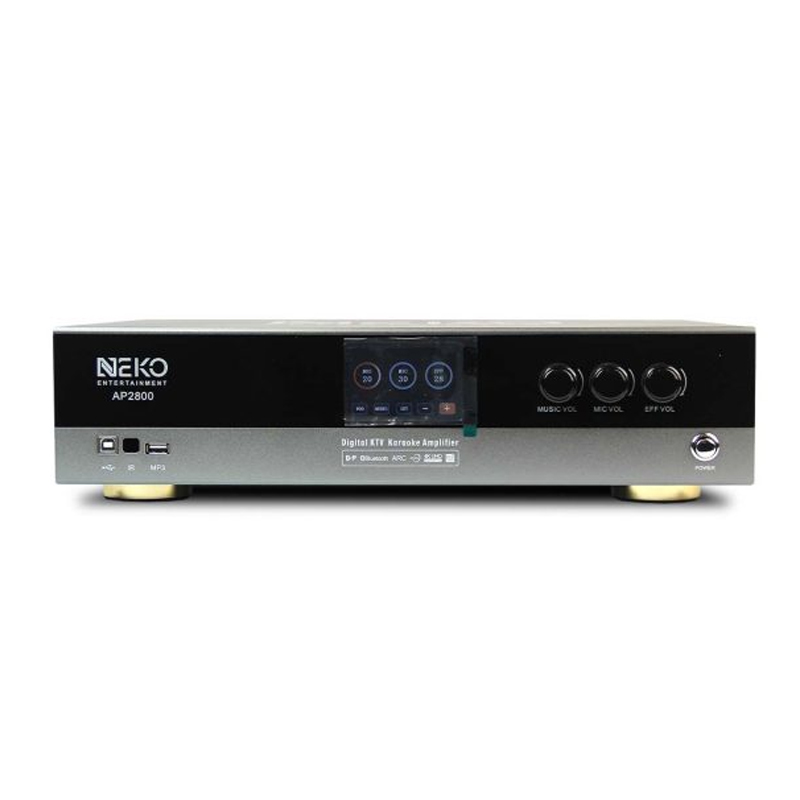 Ảnh minh họa Đẩy Công Suất Liền Vang Neko AP2800, 2 kênh, 800W, Optical 2
