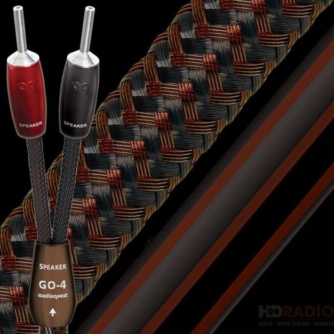 Dây loa AudioQuest GO-4 Star-Quad (dài 3 mét)