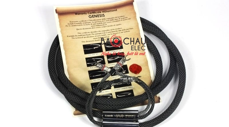 Ảnh minh họa Dây loa HiDiamond Genesis SMALL WBT 1