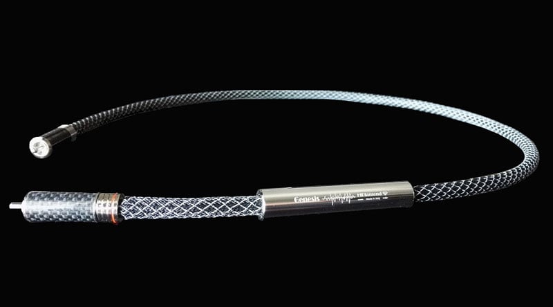 Ảnh minh họa Dây RCA HiDiamond Genesis SMALL Rhodium Carbon Fiber 1