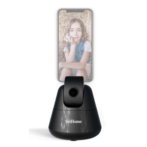 SriHome SH006 – Giá đỡ camera thông minh xoay 360° theo dõi khuôn mặt cho điện thoại và máy quay