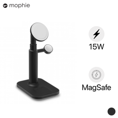  Đế sạc Magsafe Mophie 3 in 1 chân đế mở rộng 15W 