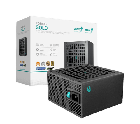 Nguồn DeepCool GamerStorm PQ850G 850W – Full Modular, 80 Plus Gold