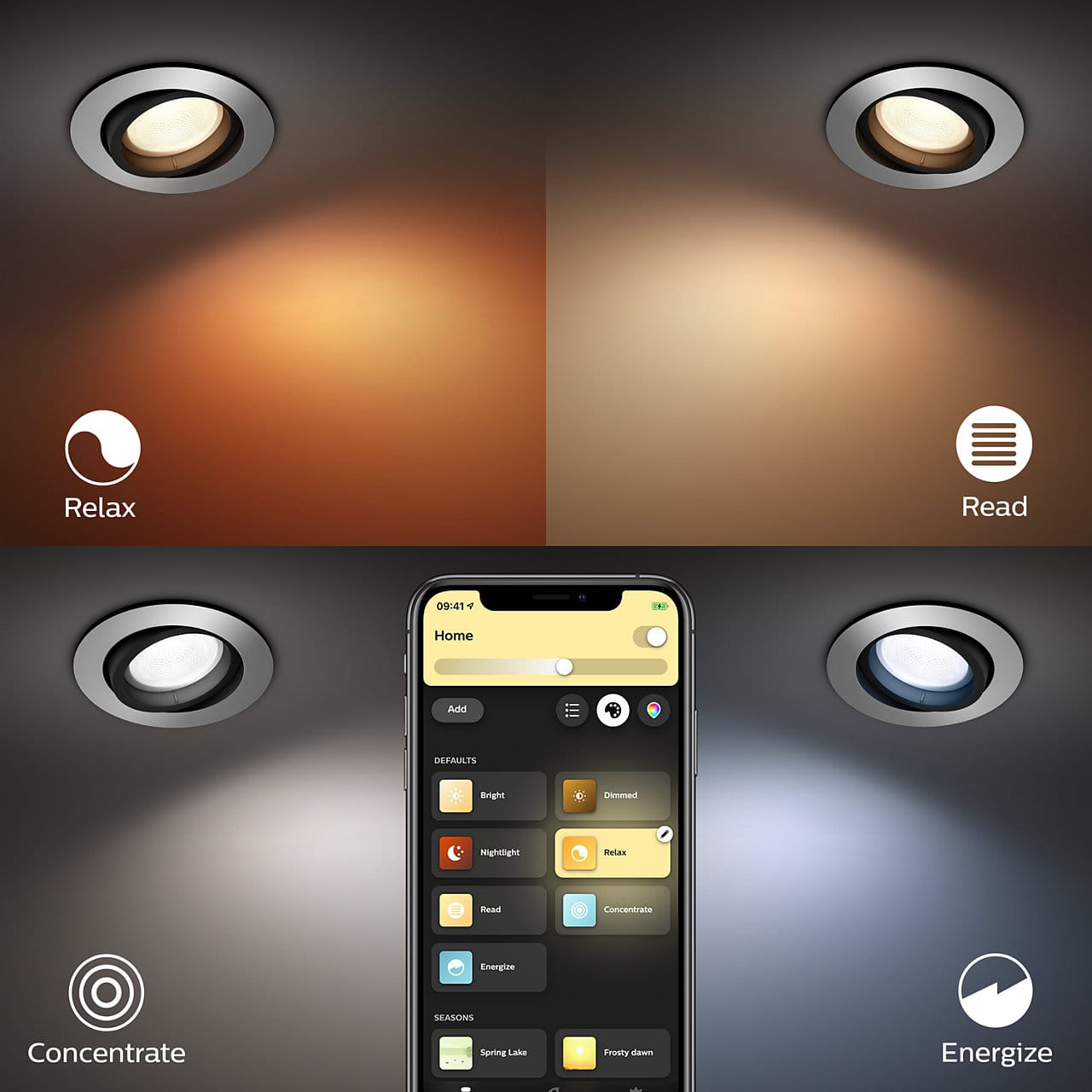 Ảnh minh họa Đèn âm trần Philips Hue Centura Recessed Spotlight WACA 2