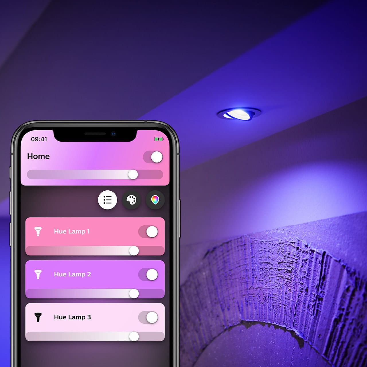 Ảnh minh họa Đèn âm trần Philips Hue Centura Recessed Spotlight WACA 3