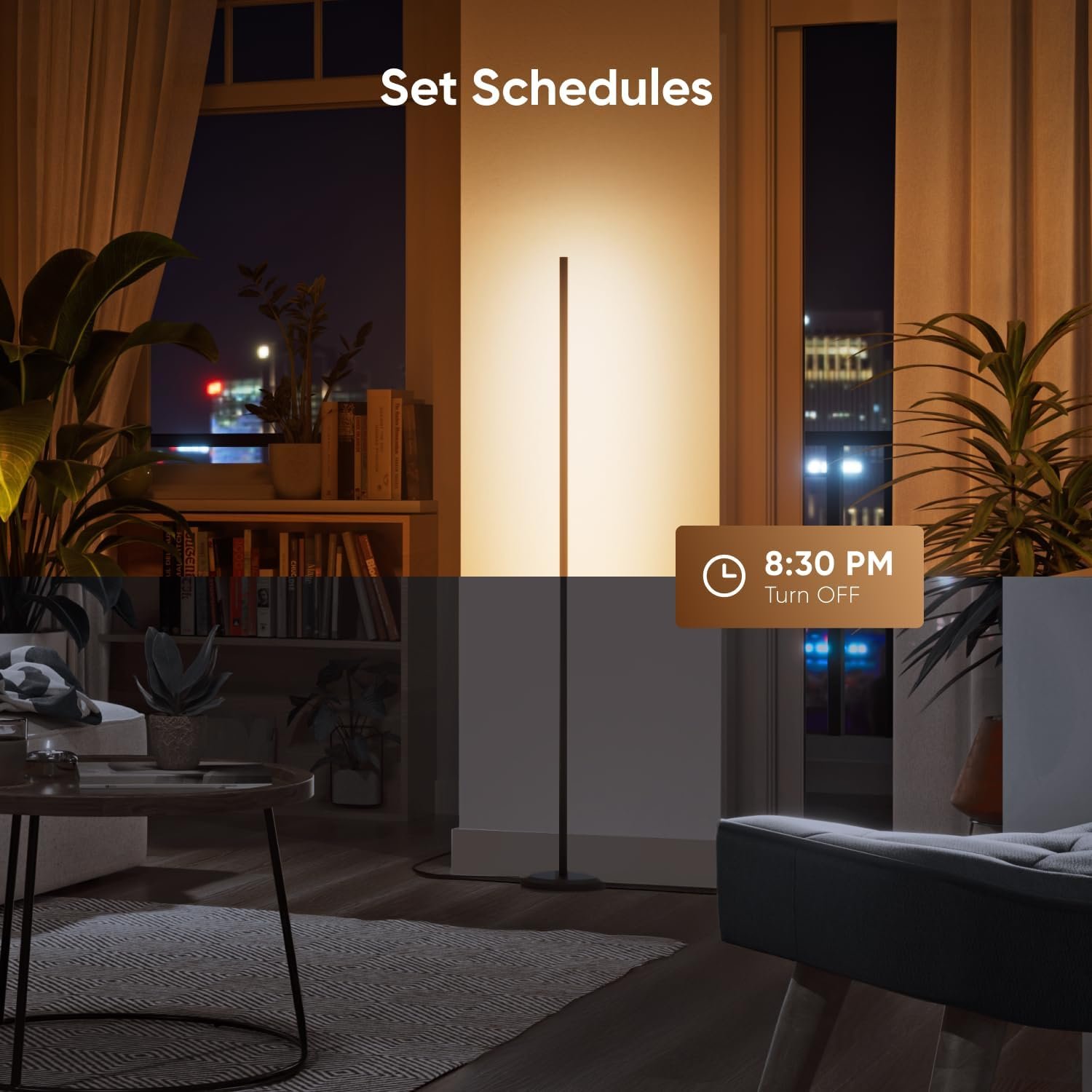 Ảnh minh họa Đèn cây thông minh Nanoleaf Smart Multicolor Floor Lamp 3