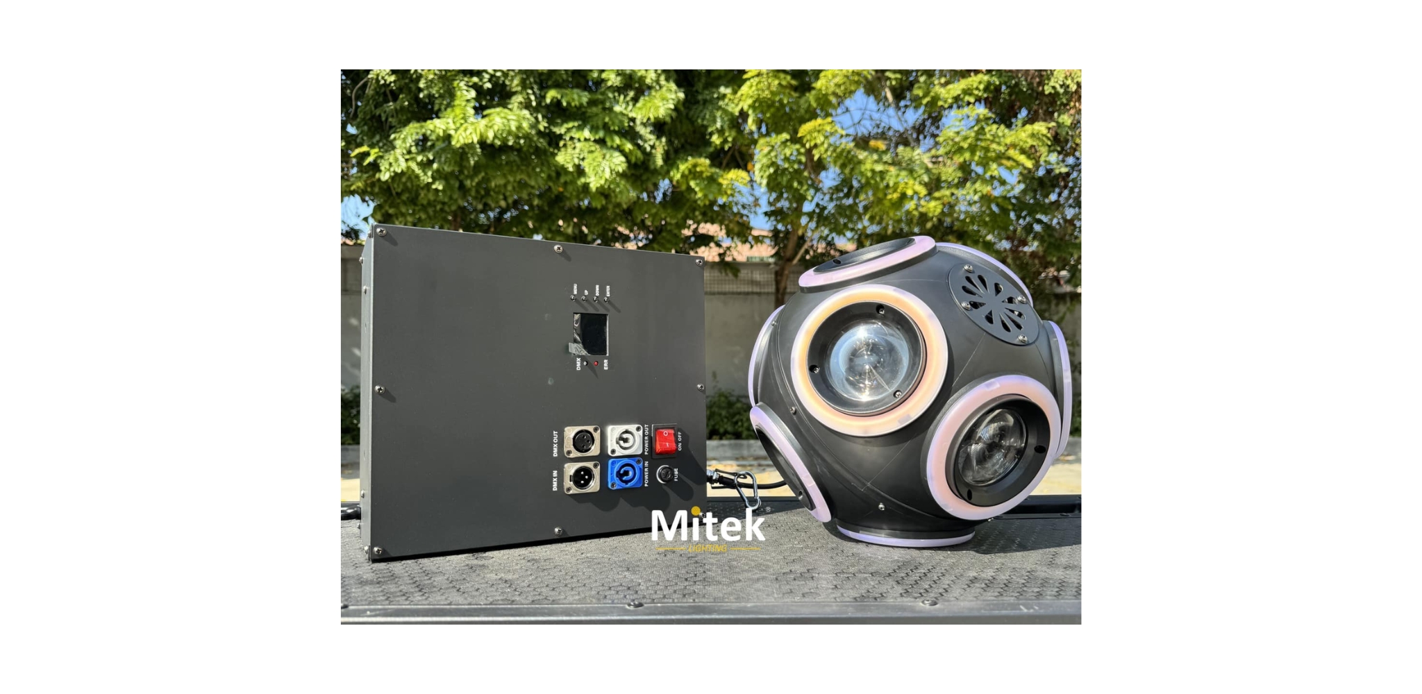 Ảnh minh họa Đèn Creative Effect Series Mitek & HBK Kinetic footBall 2