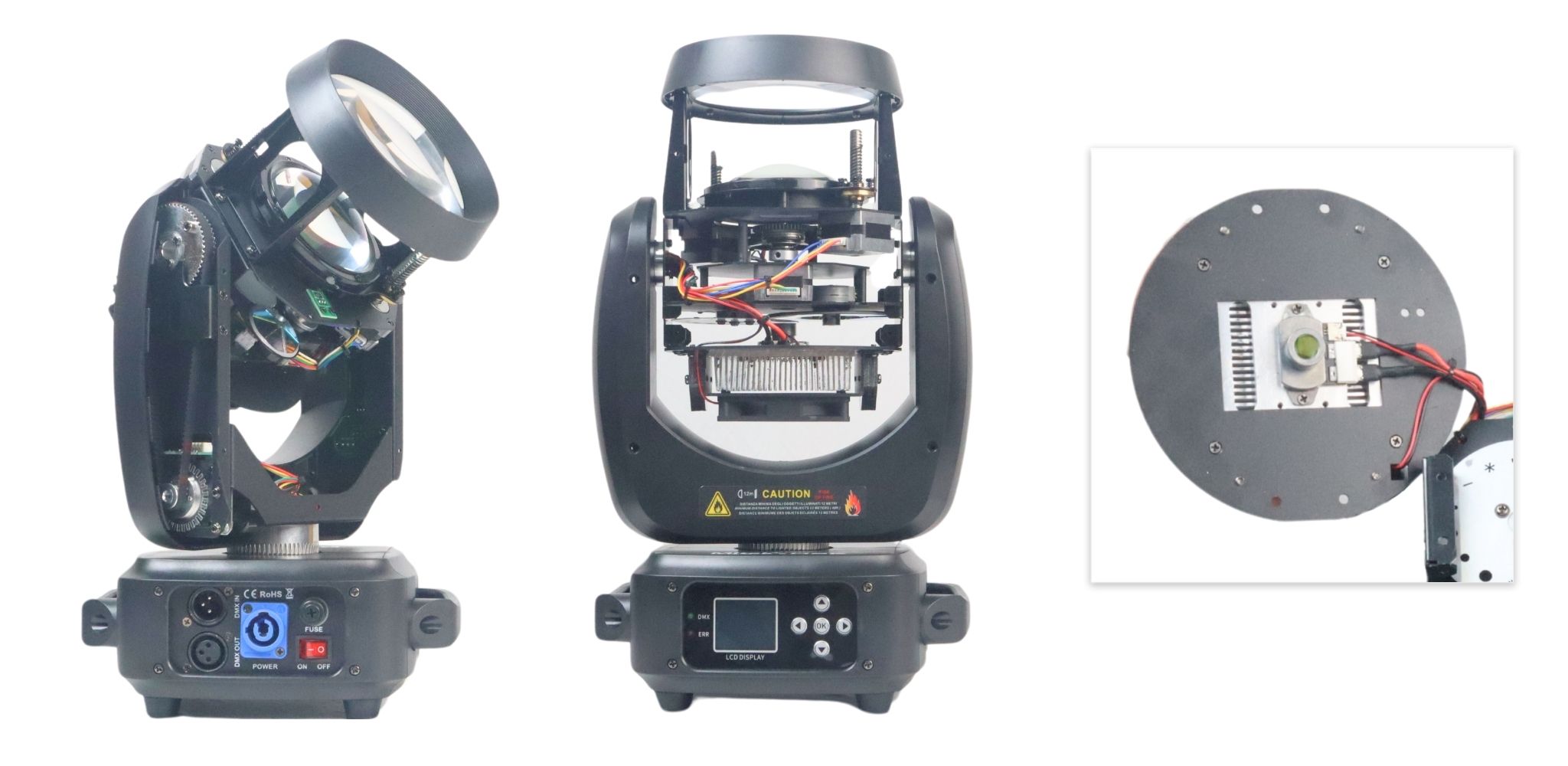 Đèn Lamp moving light 150W Mitek & HBK COB-BEAM 150