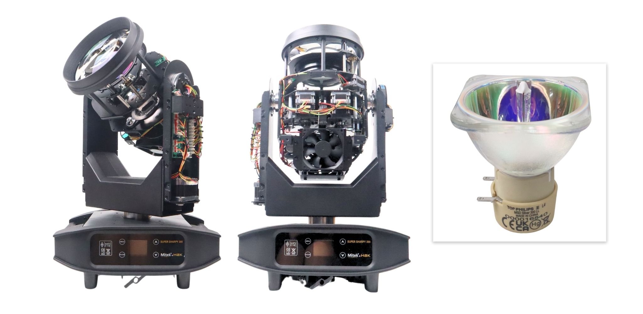 Đèn Lamp moving light 300W Mitek & HBK SUPER SHARPY 300