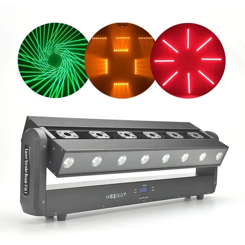 Ảnh minh họa Đèn Laser Moving 3 Mặt NE 655 3