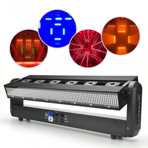 Đèn Laser Moving 3 Mặt NE 655