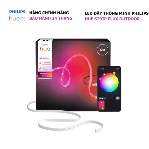 Đèn LED dây Philips Hue Flux Outdoor strip light 5m ANZ