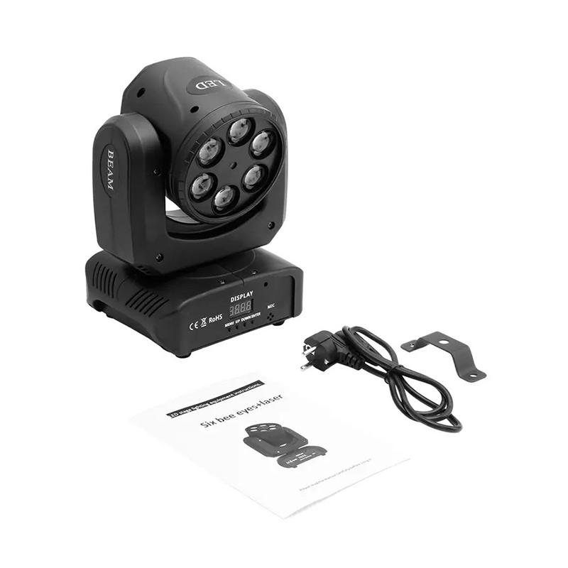 Ảnh minh họa Đèn Moving Laser Tạo Luồng 6 Mắt NE 907 1