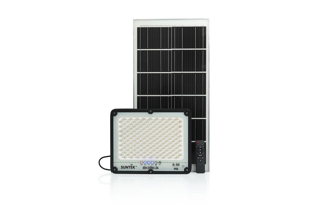 Ảnh minh họa Đèn pha năng lượng mặt trời nhôm SUNTEK RL-300 1