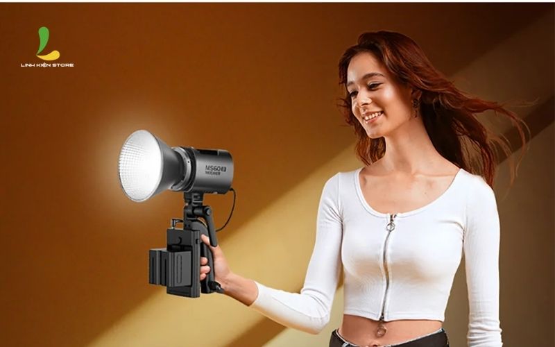 Ảnh minh họa Đèn Studio Neewer MS60B BI-COLOR 2