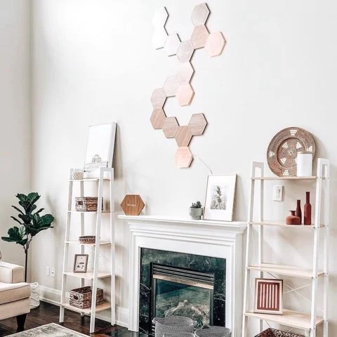 Ảnh minh họa Đèn thông minh Nanoleaf Elements Lục Giác 3 miếng (Bộ mở rộng) 2
