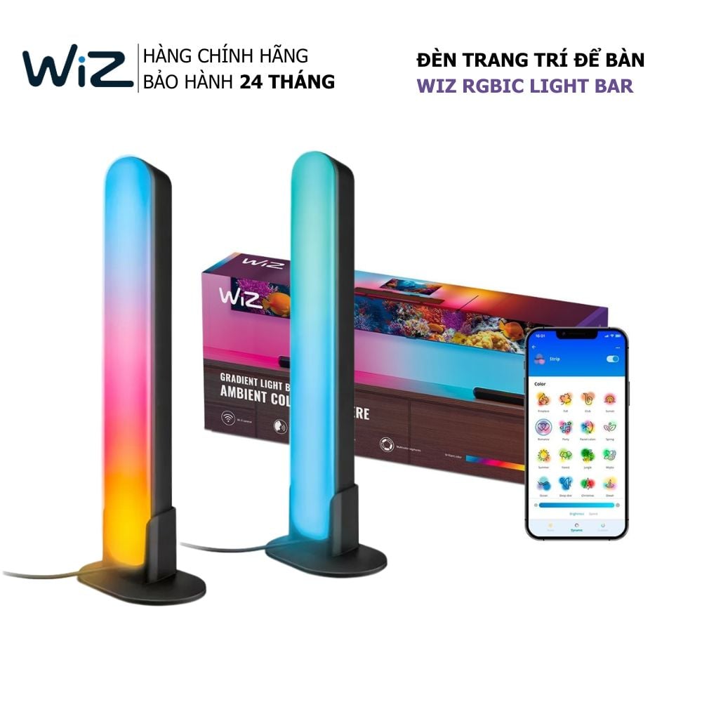 Đèn trang trí WiZ Gradient Light Bar RGBIC