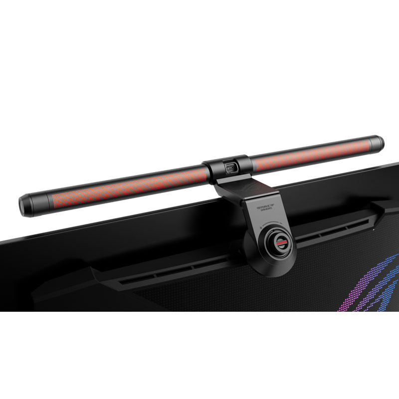 Ảnh minh họa Đèn treo màn hình ASUS ROG Aura Monitor Light Bar ALB01 1