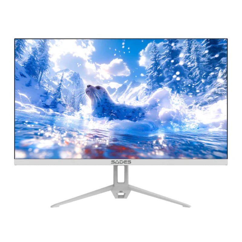 Màn hình Gaming SADES ST-Seal SA-F01F22B - 22" FHD / 1ms / 120Hz / HDMI 2.1 / DisplayPort 1.4 / Trắng