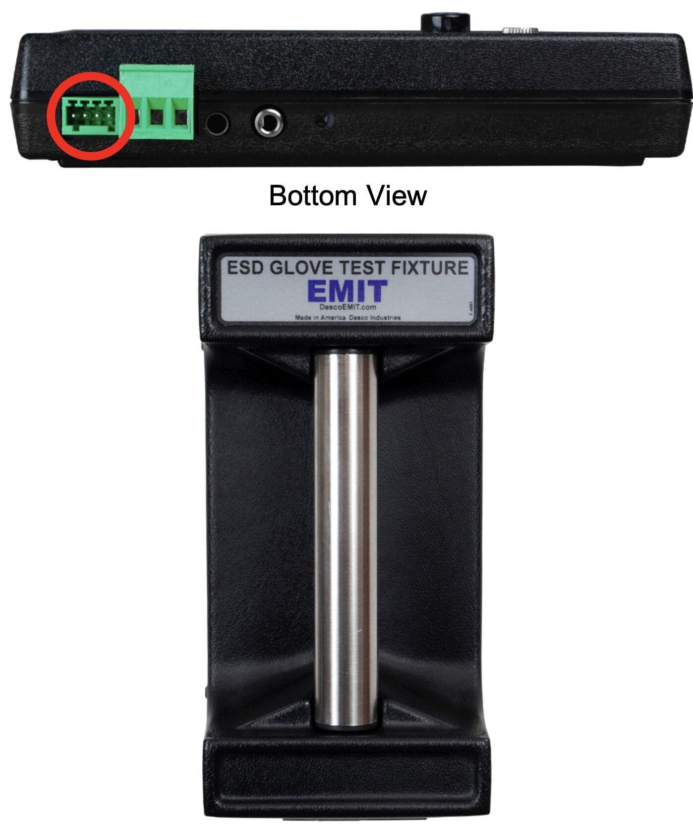 DESCO EMIT 50755 thiết bị kiểm tra điện áp tĩnh điện găng tay