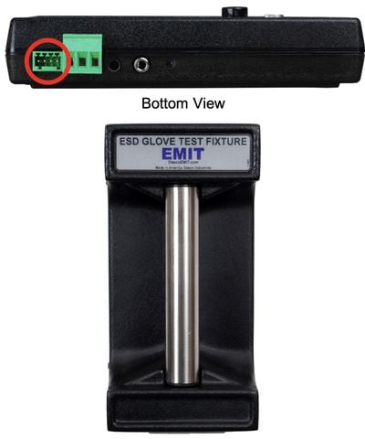 DESCO EMIT 50755 thiết bị kiểm tra điện áp tĩnh điện găng tay