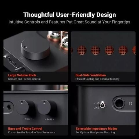 Desktop AMP Kiêm Preamp Fosi GR70