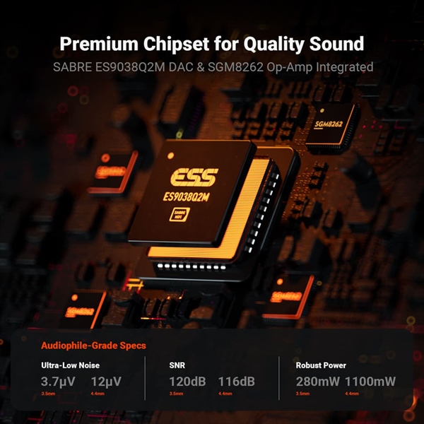 Ảnh minh họa Desktop Dac Amp FOSI SK02 2
