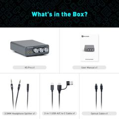  Desktop Gaming Dac Amp Fosi K5 Pro 