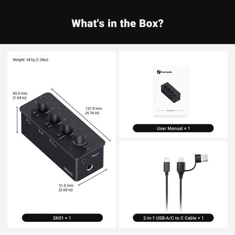 Desktop Pre Amp Fosi SK01