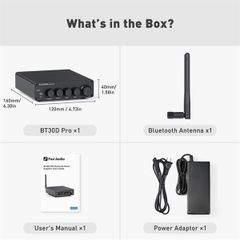  Desktop Speaker Amp Fosi BT30D Pro 