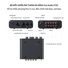  Desktop Speaker Amp Fosi HT4S 