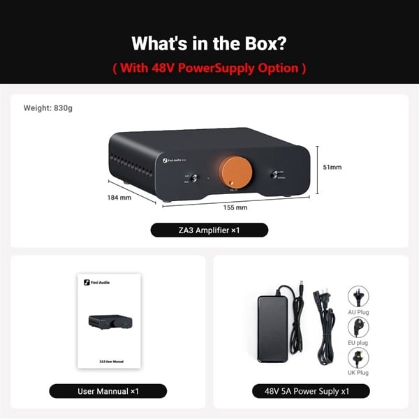 Desktop Speaker AMP FOSI ZA3
