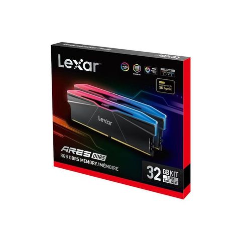 RAM Desktop Lexar Ares RGB 32GB (2x16GB) DDR5 8000Mhz