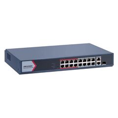  Switch PoE 16 cổng HIKVISION DS-3E1318P-EI/M – 16-Port FE Smart PoE 