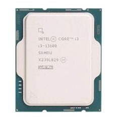  CPU Intel Core I3 13100 | LGA1700, Turbo 4.50 GHz, 4C/8T, 12MB, TRAY, Không Fan 