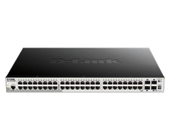  DGS-1510-52XMP – Switch Gigabit PoE+ Stackable 52 Port với 4 cổng 10G 