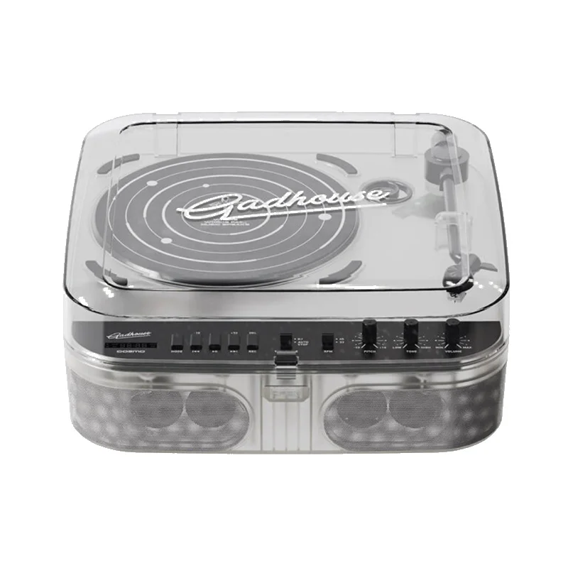 Đầu đĩa than tích hợp loa Gadhouse Cosmo, Tốc độ quay 33 / 45 RPM, Đầu kim MM Gadhouse G, Bluetooth 5.3