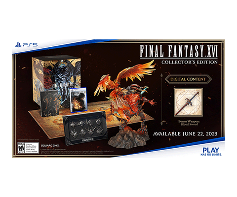Đĩa PlayStation 5 Final Fantasy XVI collectors ECAS-00053M