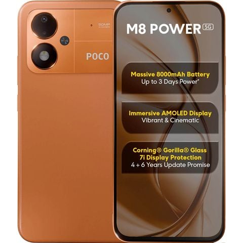Điện thoại Xiaomi POCO M8 Power Chính hãng (Pin 8000mAh)