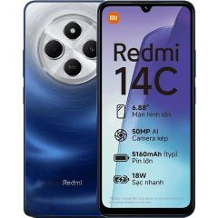 Điện thoại Xiaomi Redmi 14C Chính hãng siêu rẻ (Helio G81 Ultra) 