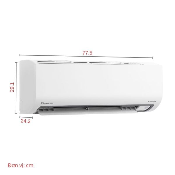 Ảnh minh họa Điều hòa Daikin 1 chiều Inverter FTKF35ZVMV 1