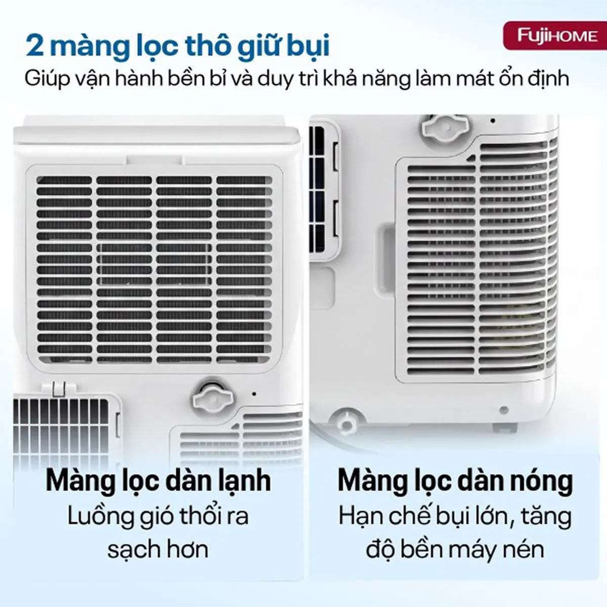 Ảnh minh họa Điều hoà di động Fujihome PAC14N 3