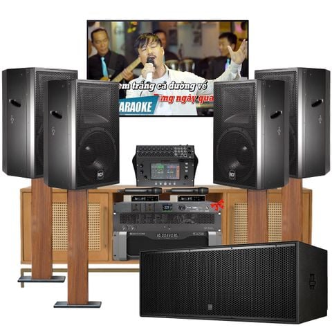 Dàn karaoke gia đình, biệt thự vip RCF 07 (RCF C5212 W MK3)