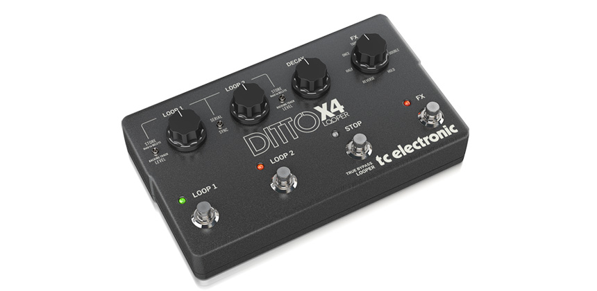 Ảnh minh họa DITTO X4 LOOPER, Guitar Stompboxes Tc Electronic DITTO X4 LOOPER 2