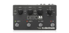  DITTO X4 LOOPER, Guitar Stompboxes Tc Electronic DITTO X4 LOOPER 